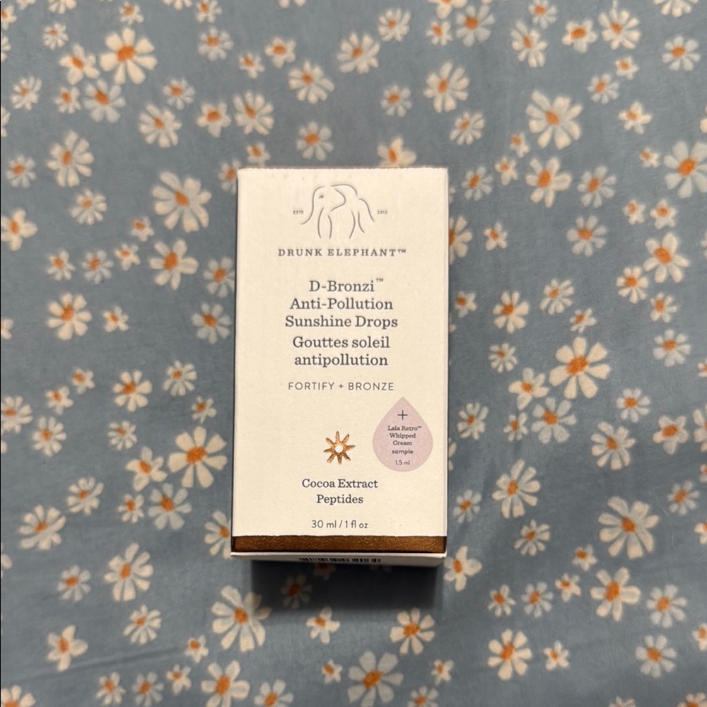 Drunk Elephant D-Bronzi Sunshine Drops with Cocoa Extract